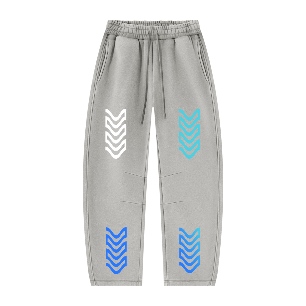 Unisex Vintage Wash Barrel Leg Fleece Sweatpants