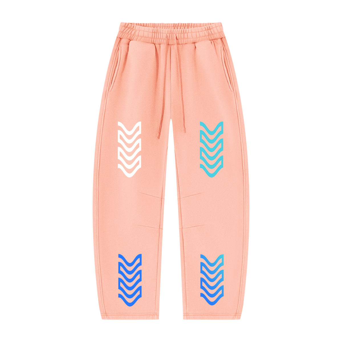 Unisex Vintage Wash Barrel Leg Fleece Sweatpants