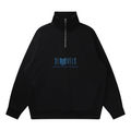 Quarter-Zip Drop Shoulder Sweatshirt