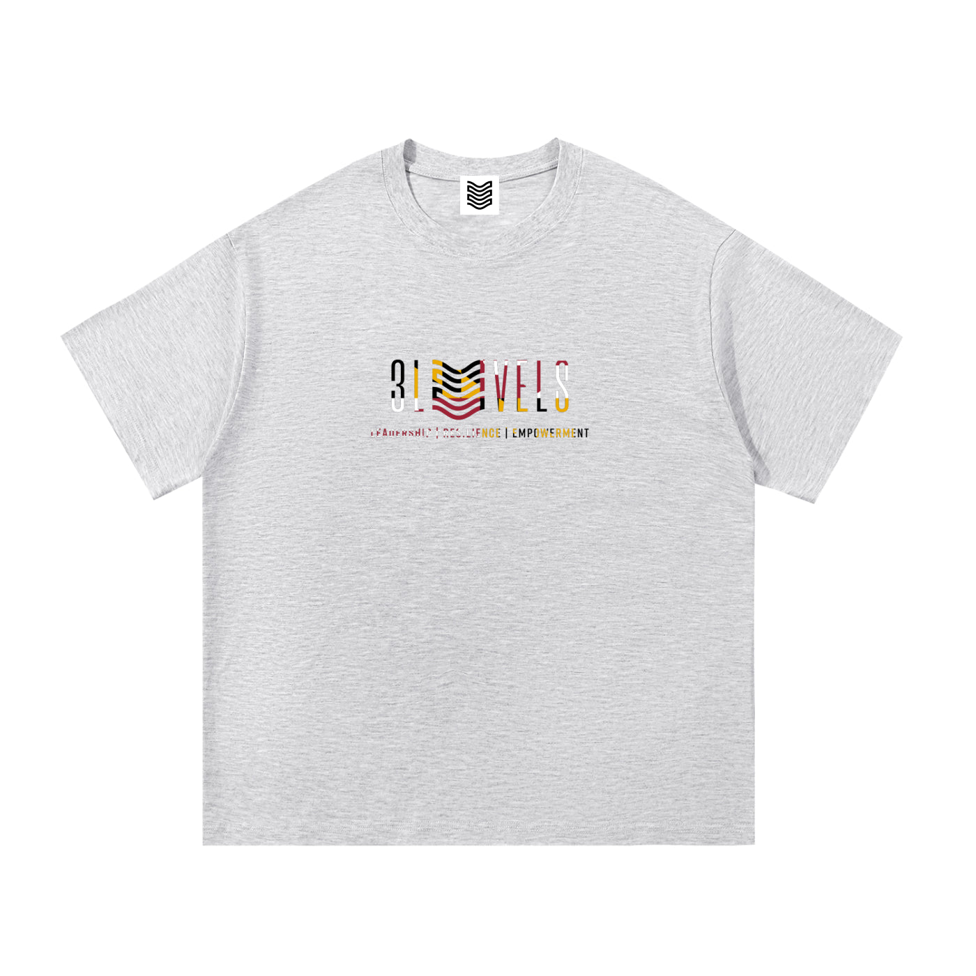 3LEVELS MD Basic - Essential Cotton T-Shirt