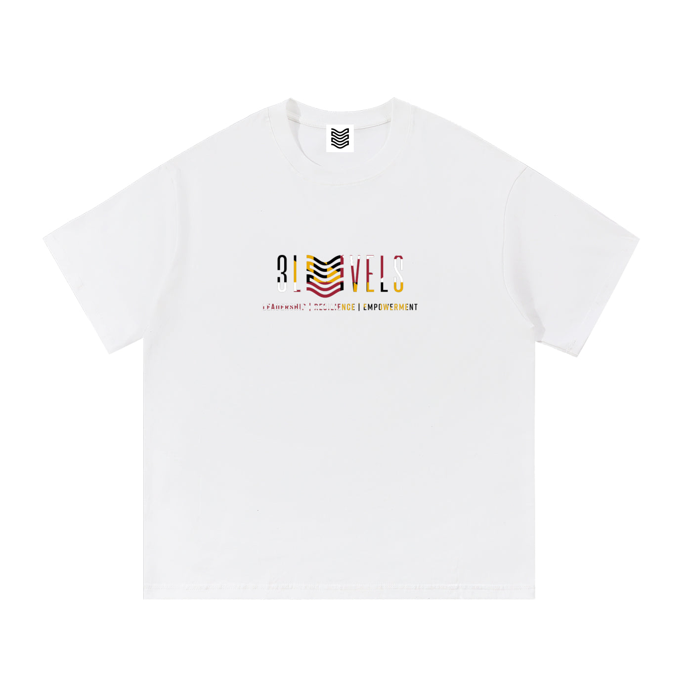 3LEVELS MD Basic - Essential Cotton T-Shirt