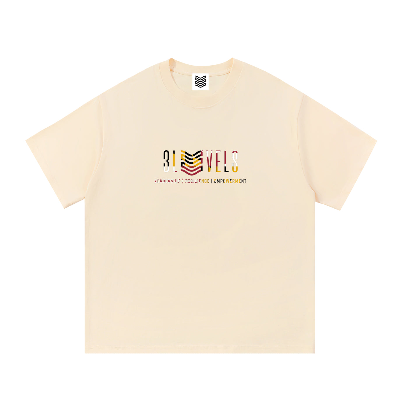 3LEVELS MD Basic - Essential Cotton T-Shirt