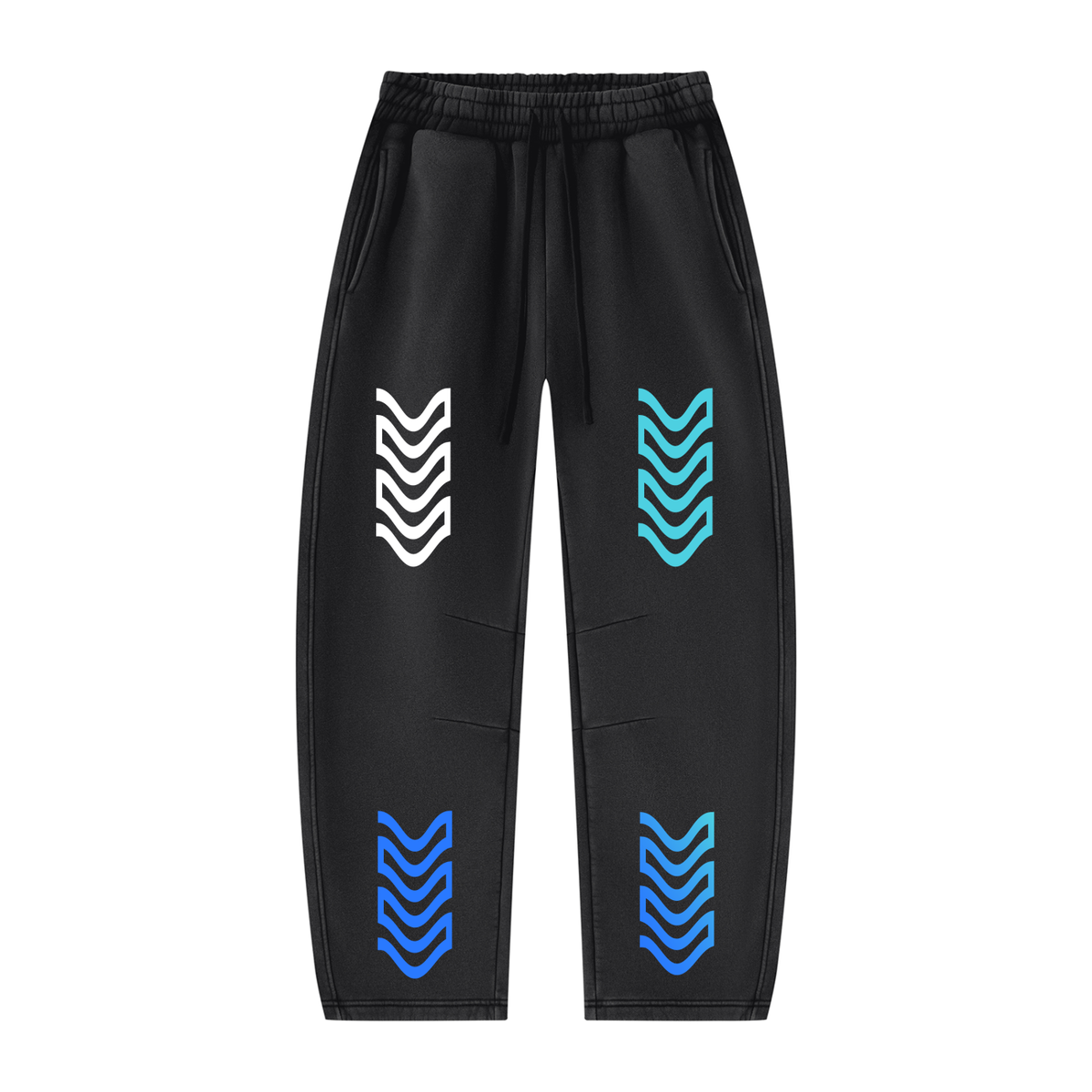 Unisex Vintage Wash Barrel Leg Fleece Sweatpants