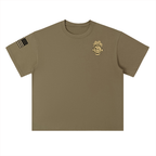 Heavyweight Drop Shoulder Cotton T-Shirt
