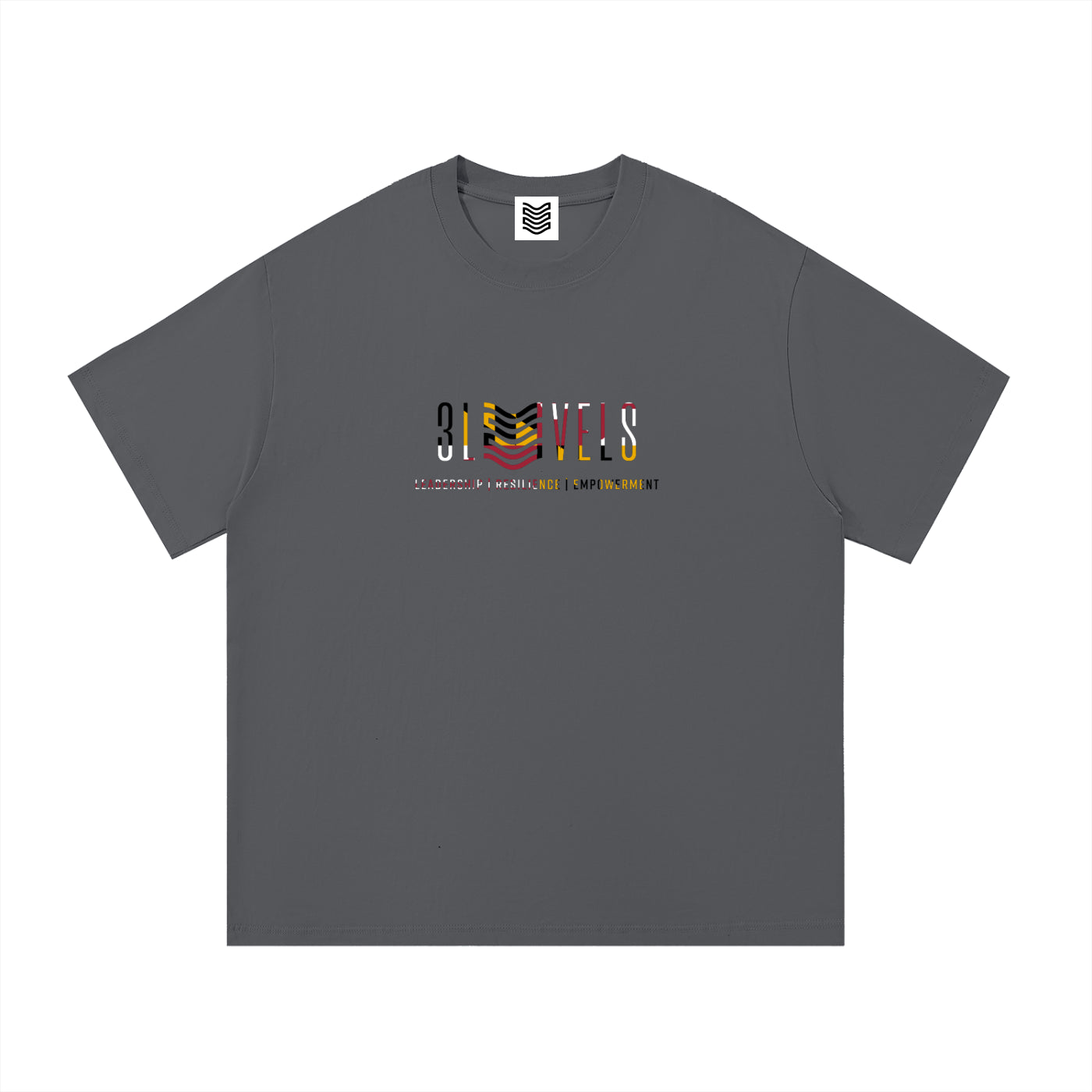 3LEVELS MD Basic - Essential Cotton T-Shirt