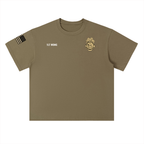 1LT WONG Heavyweight Drop Shoulder Cotton T-Shirt