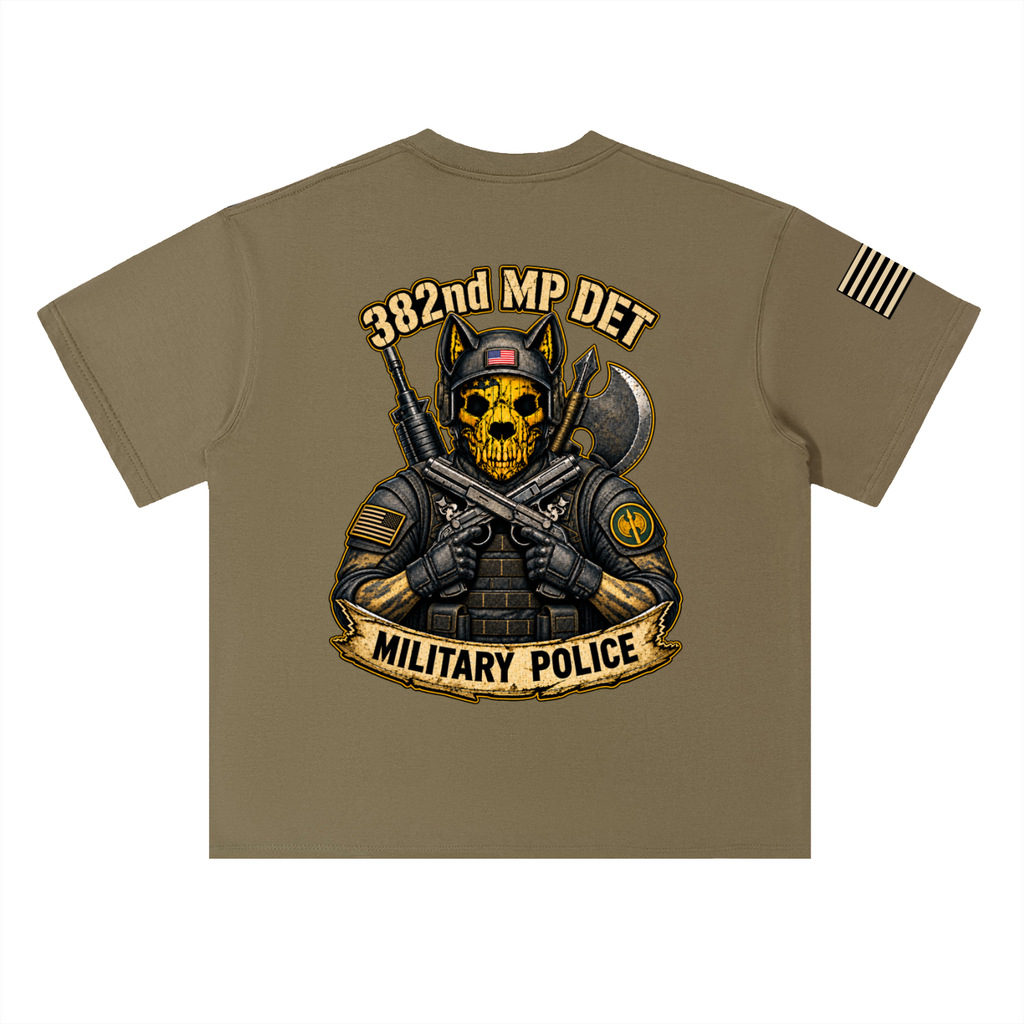 Heavyweight Drop Shoulder Cotton T-Shirt