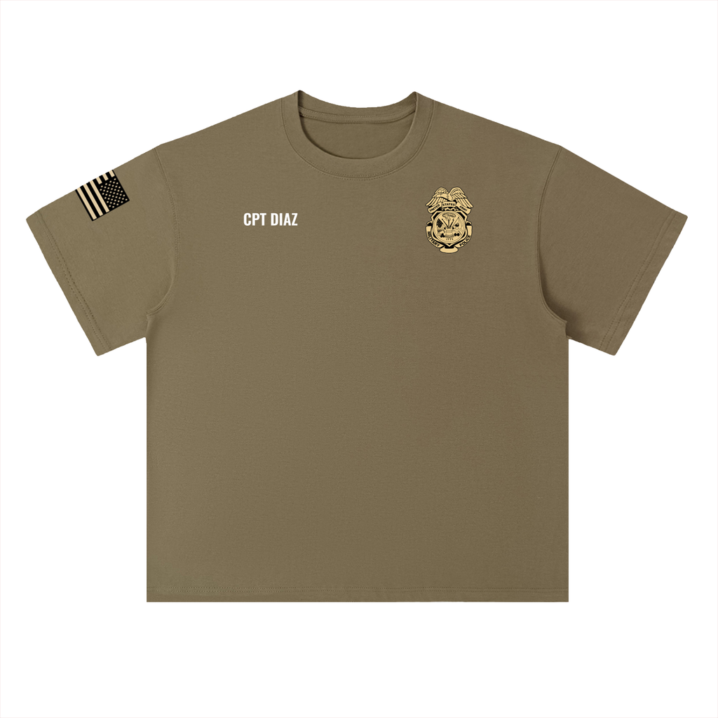 CPT DIAZ Heavyweight Drop Shoulder Cotton T-Shirt